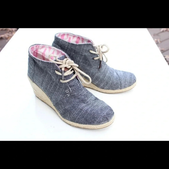 TOMS wedge booties - Picture 6 of 13